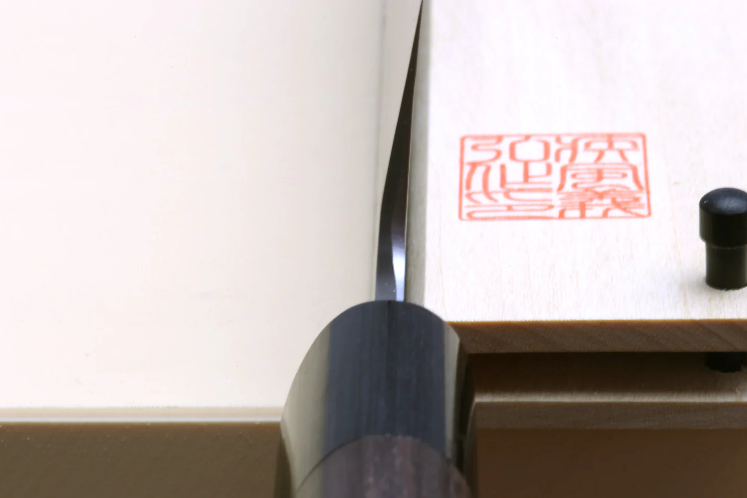 Yoshihiro Kasumi White Steel Deba Fish Fillet Knife Rosewood Handle - Image 4