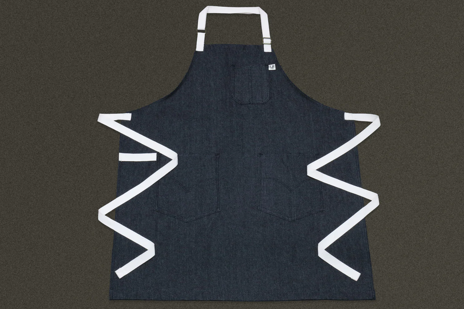 Yoshihiro Black Denim Professional Kitchen Apron