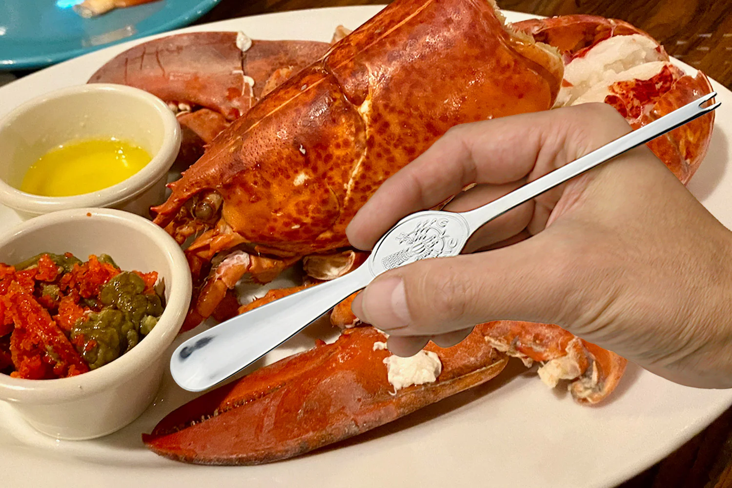 Yoshihiro Crab & Lobster Spoon 7.75" - Image 9