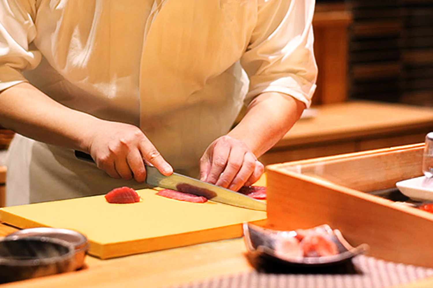 Yoshihiro Hi-Soft High Performance Japanese Sashimi Chefs Tool Professional Grade Cutting Board for Commercial Kitchen Size - Image 9