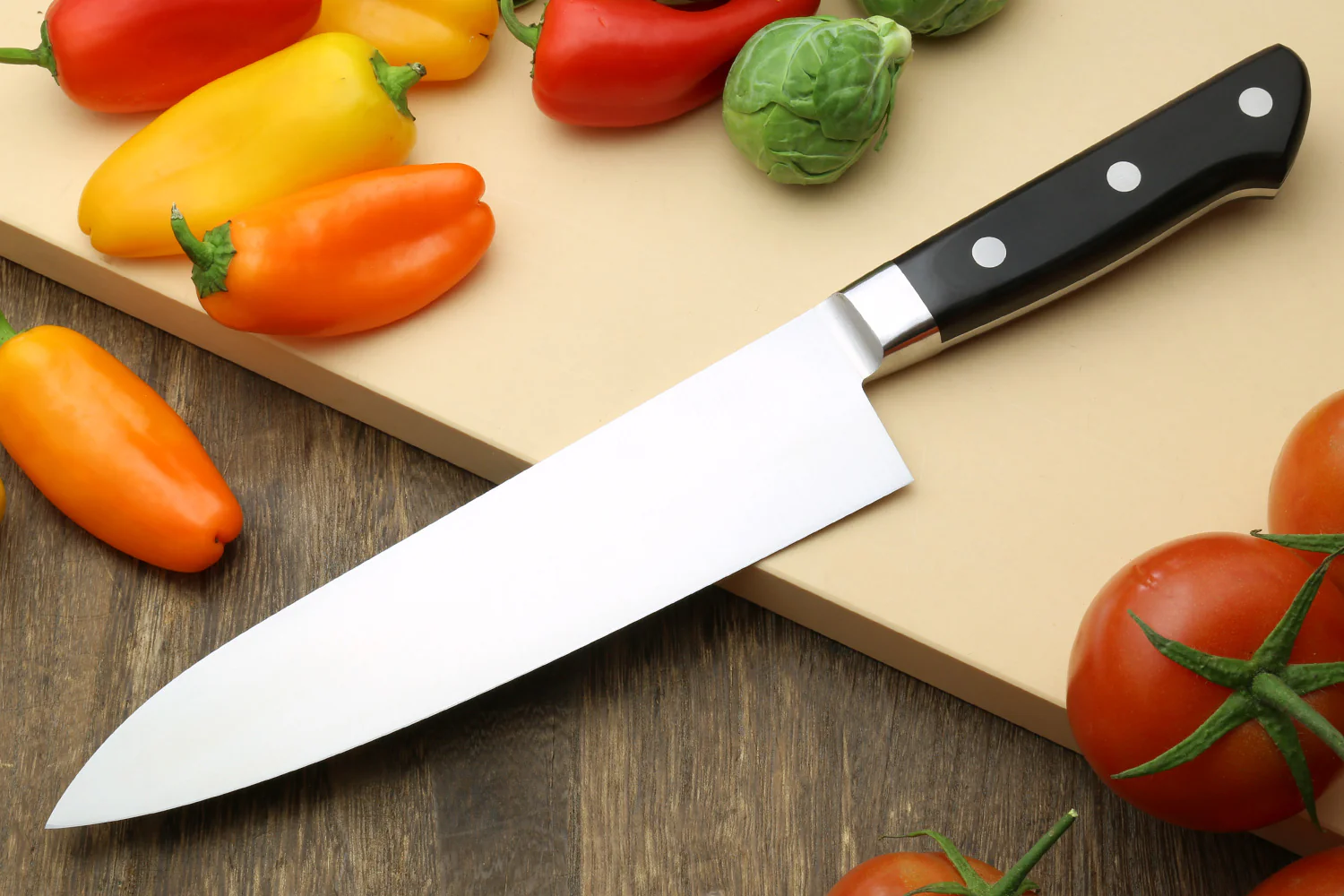 Yoshihiro Inox Stain-resistant Steel Ice Hardened Double-Edged Deba Fillet Knife - Image 2