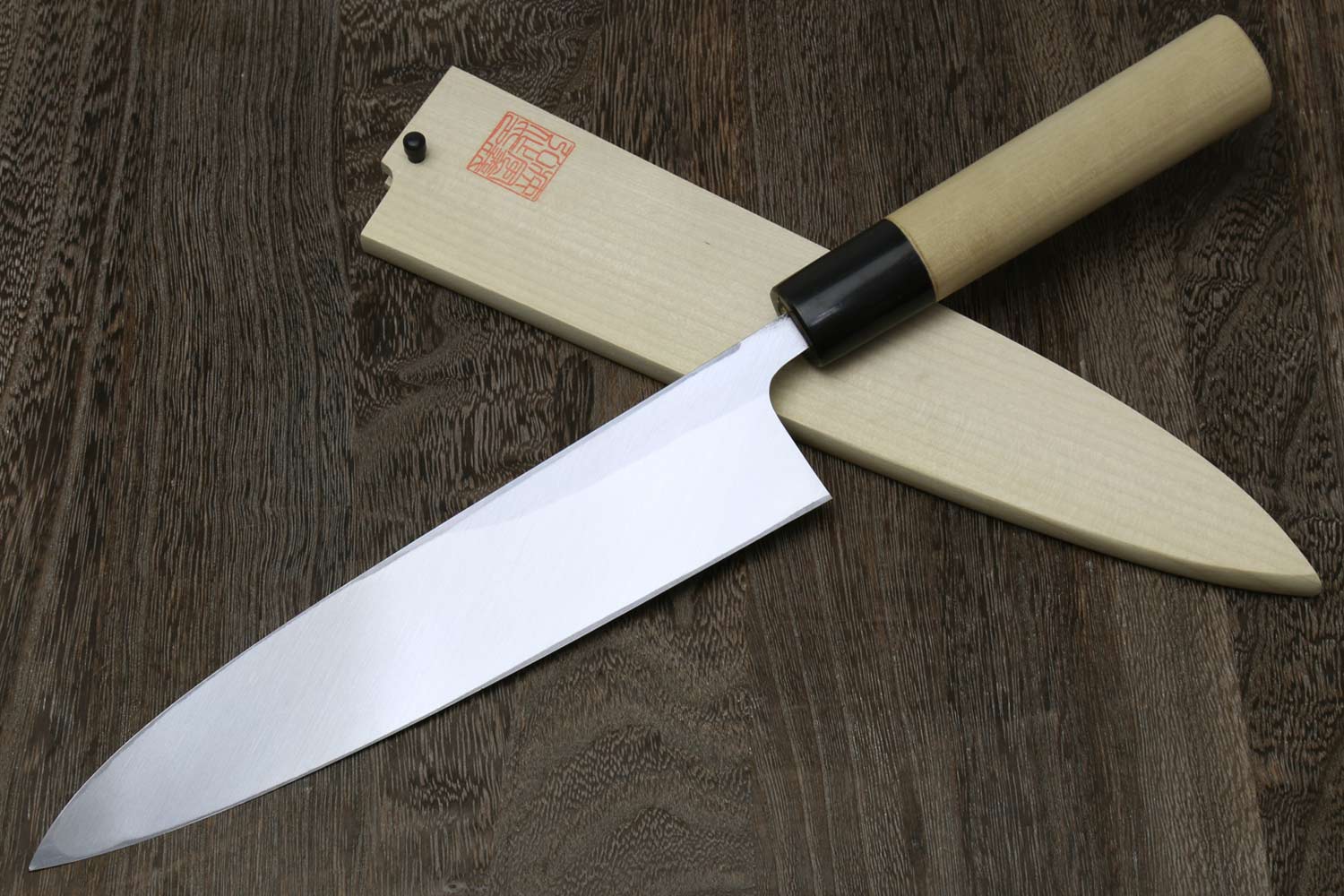 Yoshihiro Kasumi White Steel Mioroshi Filet Sushi Sashimi Japanese Chef Knife - Image 2