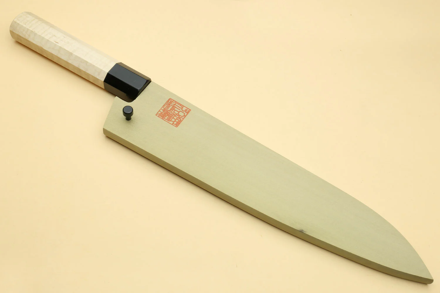 Yoshihiro Kurouchi High Carbon White Steel #2 Gyuto Japanese Chefs Knife with Camphor Handle - Image 8