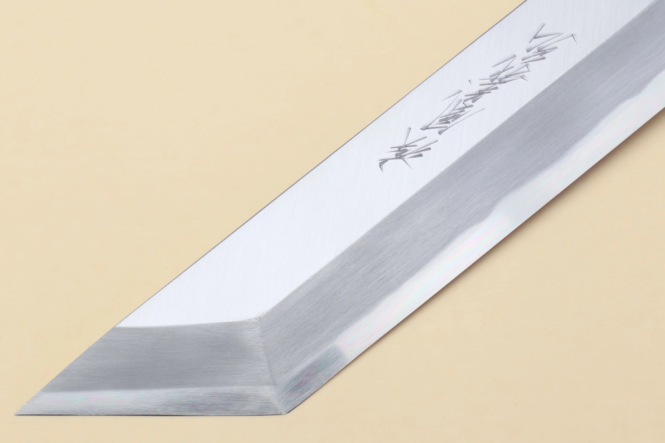 Yoshihiro Left Handed Kasumi White Steel Edosaki Eel Filet knife - Image 5