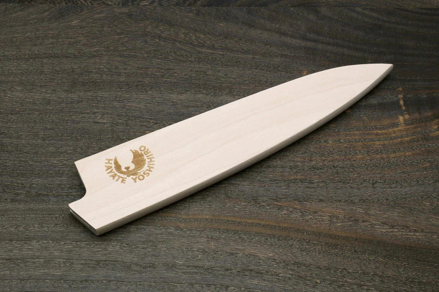 Yoshihiro Magnetic Oak Wood Saya Cover Blade Protector for Petty 6" (150mm) - Image 3