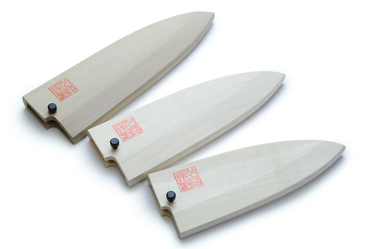 Yoshihiro Natural Magnolia Wooden Saya Cover for Deba - Image 10