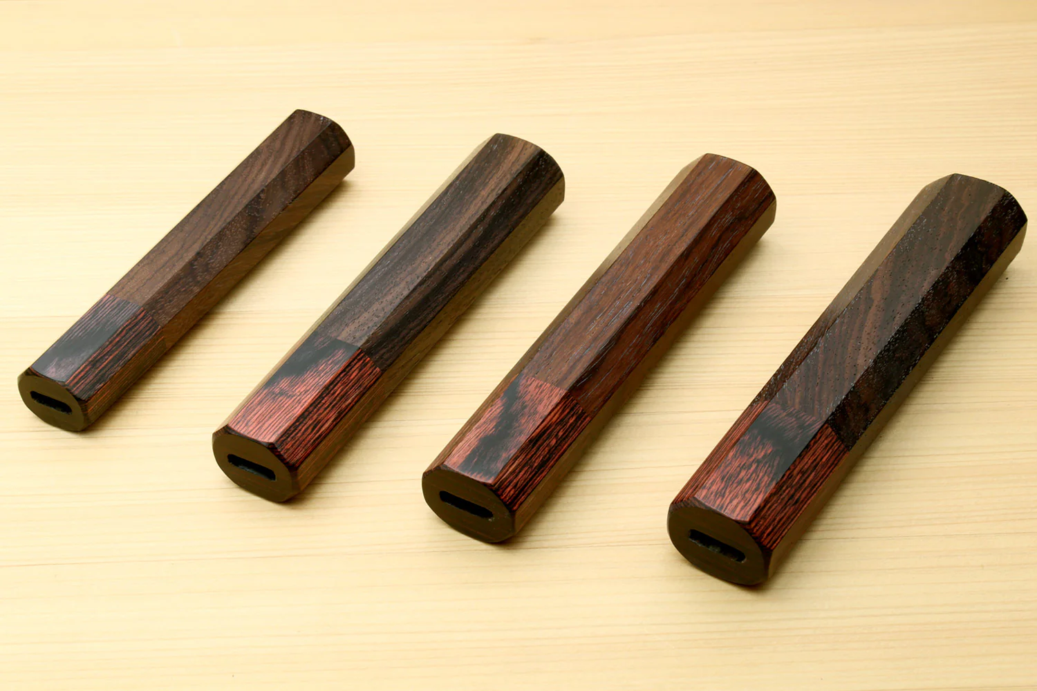 Yoshihiro Rosewood Handle with Mahogany Bolster for Petty Utility Knife - Image 4
