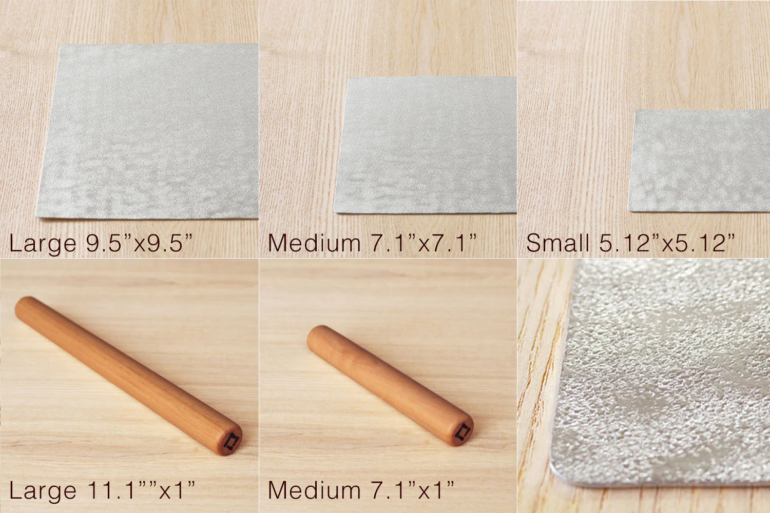 Yoshihiro Suzugami Kazahana Flexible Tin Plate with Optional Koro Rolling Stick - Image 7