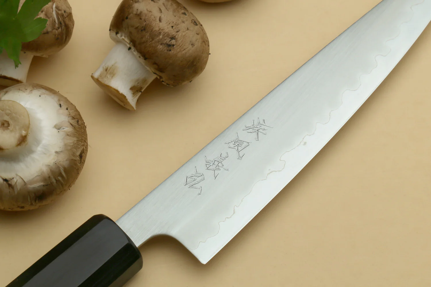 Yoshihiro White Steel #1 Stainless Clad Petty Utility Knife with Rosewood Handle - Image 4